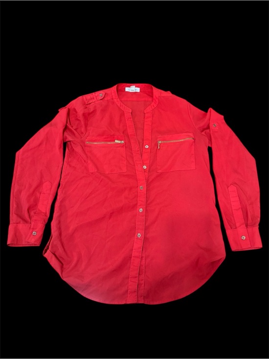 Calvin Klein Tops - Calvin Klein Bright Red/pinkish Top with Clean Neckline
